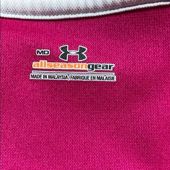 Under Armour Hot Pink Allseason Hoodie. Size M. - Picture 8 of 8